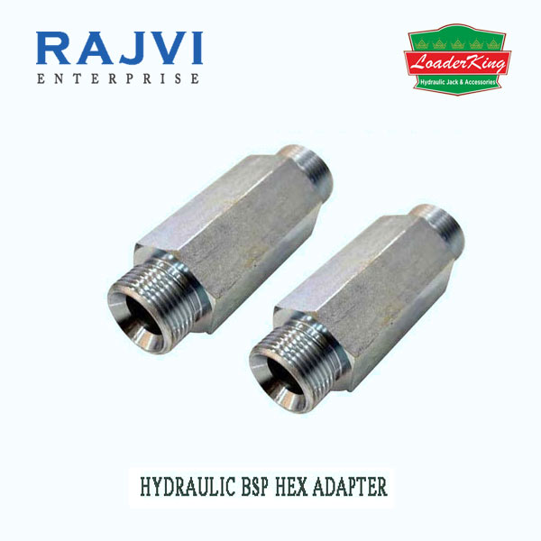 MS Hydraulic BSP Hex Adaptor High Pressure Hose Pipe Fittings Adaptore Nipple Manufacturers