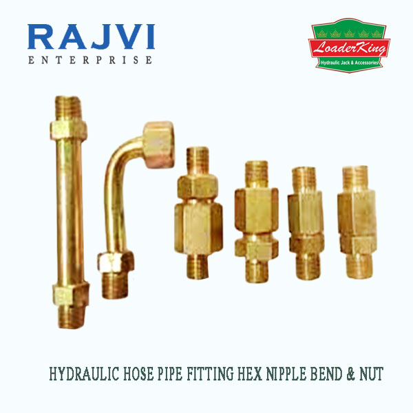 High Pressure Hose Pipe Fitting Nut with Bend Nipple Manufacturer - Suppliers Rajkot