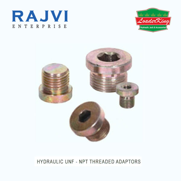 MS-SS UNF - NPT CNC Threaded Hydraulic Adaptor Manufacturers - Suppliers Rajkot