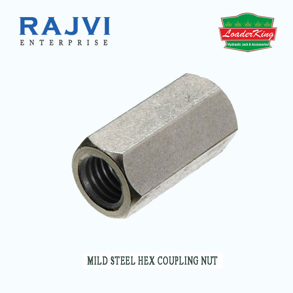 Mild Steel Hex Coupling Nut Hydraulic Manufacturer - Suppliers Rajkot