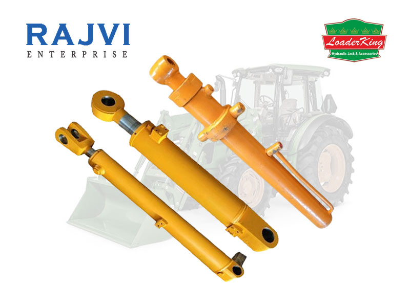 Tractor Trolley Hydraulic Dumper Jack Manufacturers - Suppliers Rajkot - Rajvi Brand