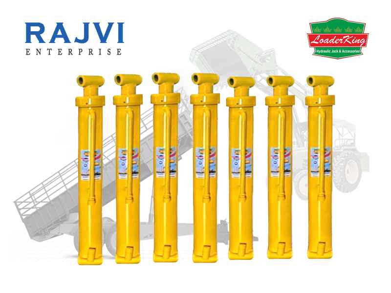 Tracor Loader Hydraulic Jack Manufacturer / Supplier & Exporter Rajkot Gujarat india - Rajvi Brand