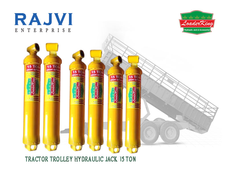 Hydraulic Tractor Trolley Cylinder Jack Manufacturers - 15 Ton
