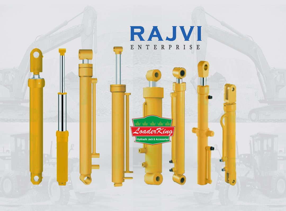 Tractor Dozer Hydraulic Cylinder Jack Manufacturer / Supplier and Exporter Rajkot Gujarat India